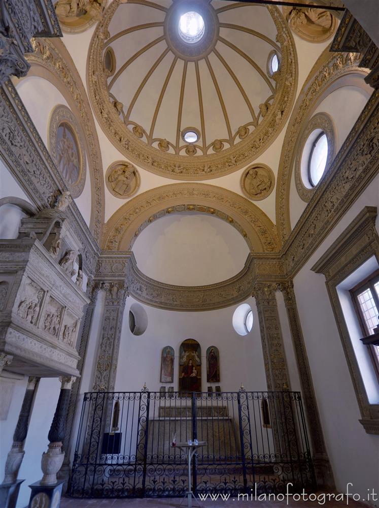 Milan (Italy) - Interior of the Brivio Chapel in the Basilica of Sant'Eustorgio